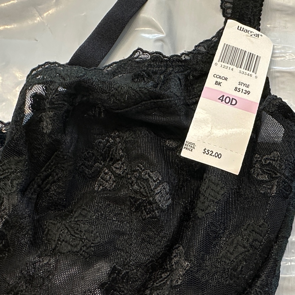 Wacoal Black Lace Bra
